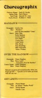 Choreographix 83 - cast 1